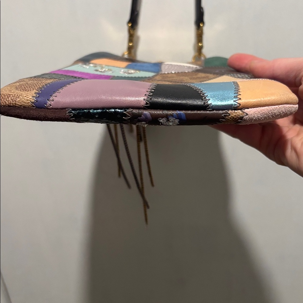 Coach Patchwork Leather Crossbody Bag in Multicolor - Picture 7 of 12